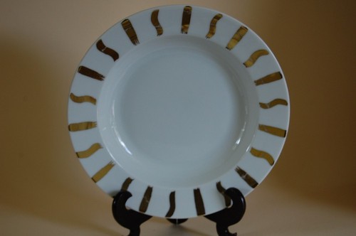 Suppenteller 22cm pinselstrich - suppenteller,